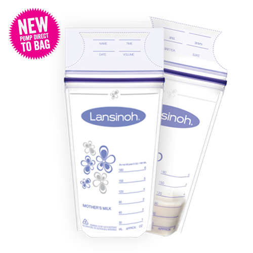 New Lansinoh breastmilk storage bags